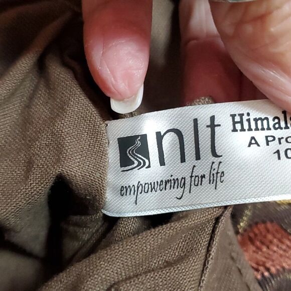 NLT Himalayan HNd crafts purse. Great‎ little bag. Natural colors. Should… - Picture 12 of 12